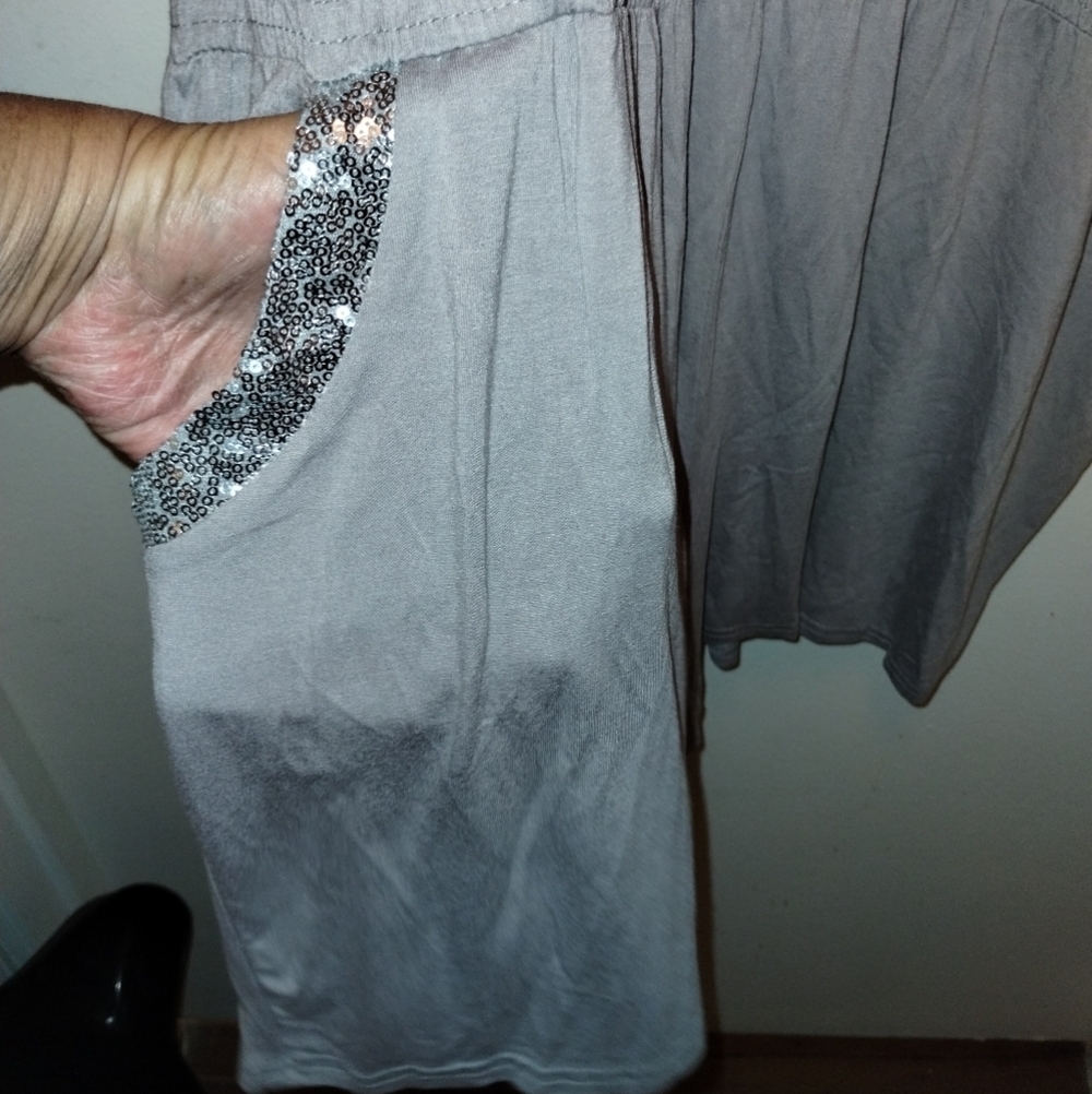 Venus Grey Sparkly Sequin Plus Size Romper - In NEW Condition! - Picture 11 of 14